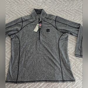 NWT Antigua NFL Quarter-Zip Performance Top